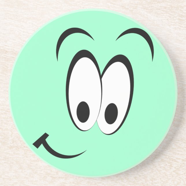 Smiling Face Coaster (Front)