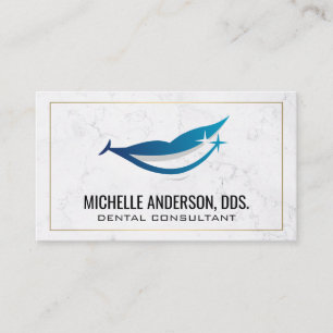 Smiling Face   Dental Business Card