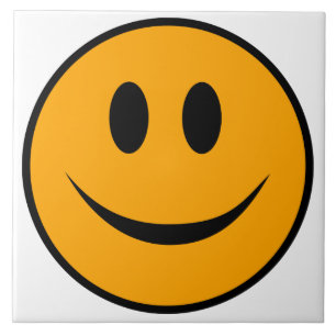 Smiling Face Emoji Tile