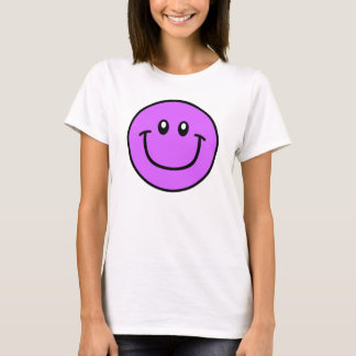 Smiling Face Shirt Purple 0003