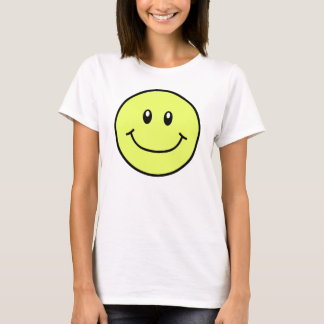 Smiling Face Shirt Yellow 0001