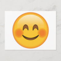 Smiling Face with Blushed Cheeks - Emoji
