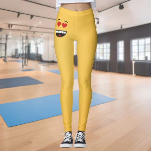 Smiling Face with Heart-Shaped Eyes Leggings