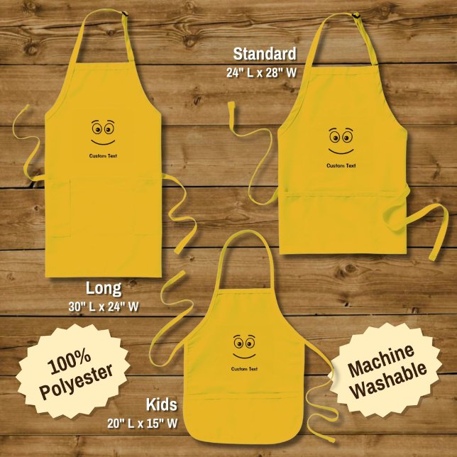 Smiling Face with Open Eyes Kids' Apron (Creator Uploaded)