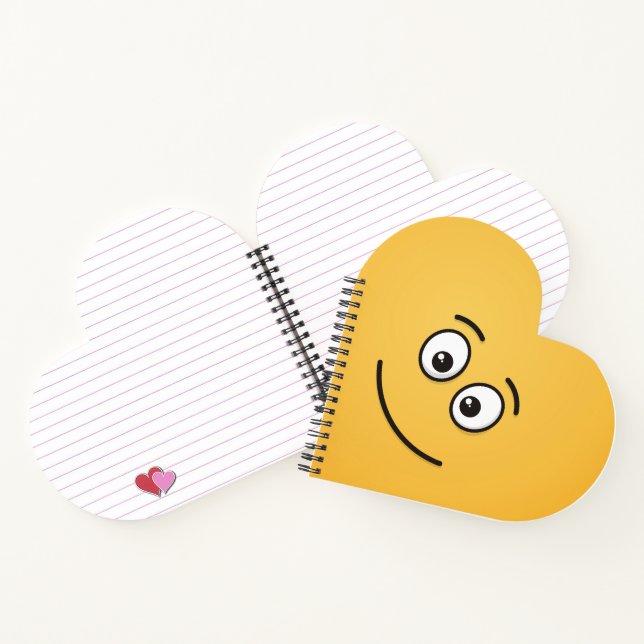 Smiling Face with Open Eyes Notebook (Inside)
