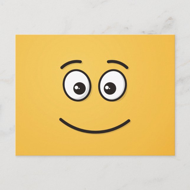 Smiling Face with Open Eyes Postcard (Front)