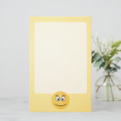 Smiling Face with Open Eyes Stationery (Standing Front)