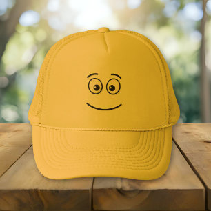 Smiling Face with Open Eyes Trucker Hat