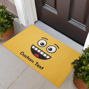 Smiling Face with Open Mouth Doormat