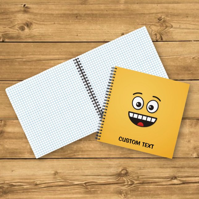Smiling Face with Open Mouth Notebook (Creator Uploaded)