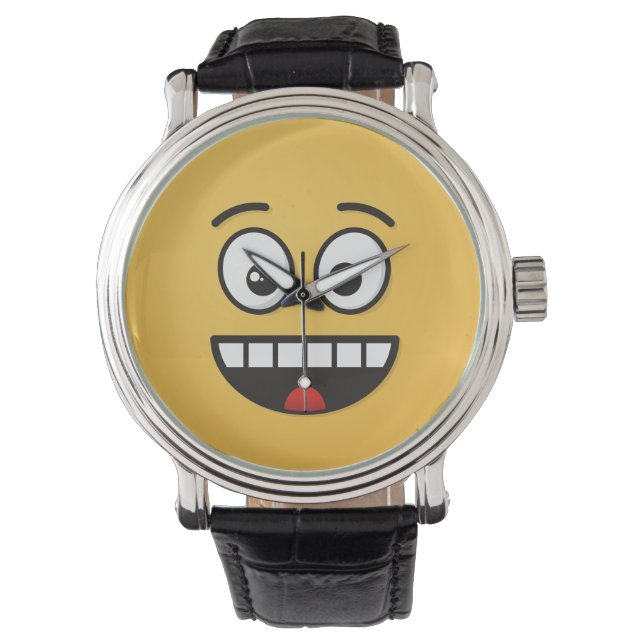 Smiling Face with Open Mouth Watch (Front)