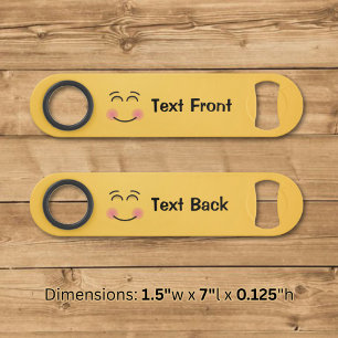 Smiling Face with Smiling Eyes Speed Bottle Opener