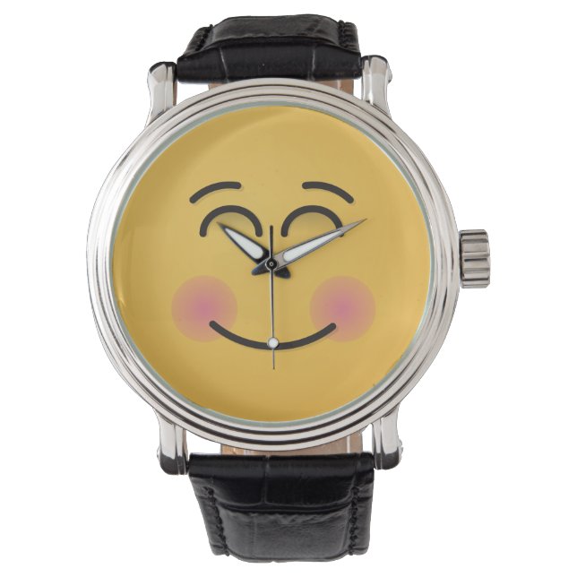 Smiling Face with Smiling Eyes Watch (Front)