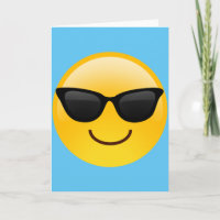 Smiling Face With Sunglasses Cool Emoji