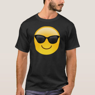 Smiling Face With Sunglasses Cool Emoji T-Shirt