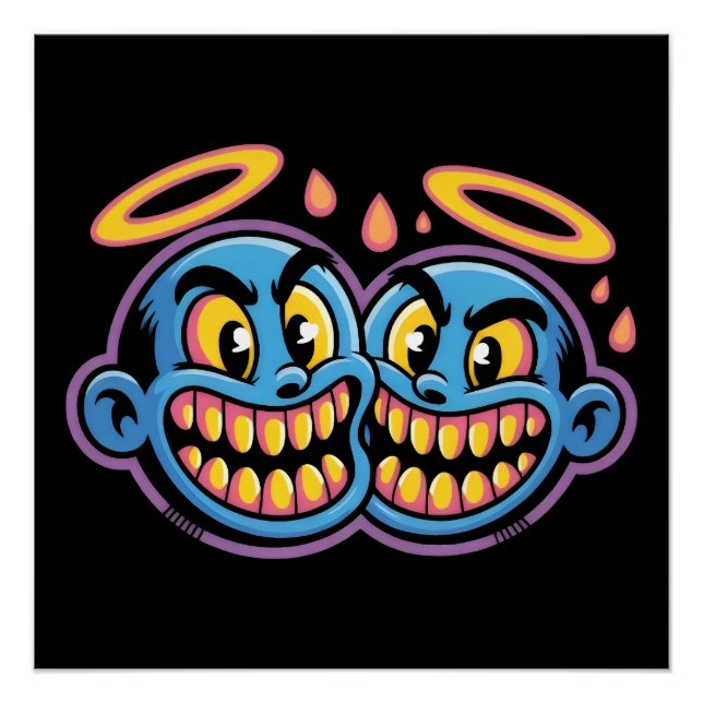 Smiling faces. poster (Front)