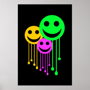 Smiling faces poster
