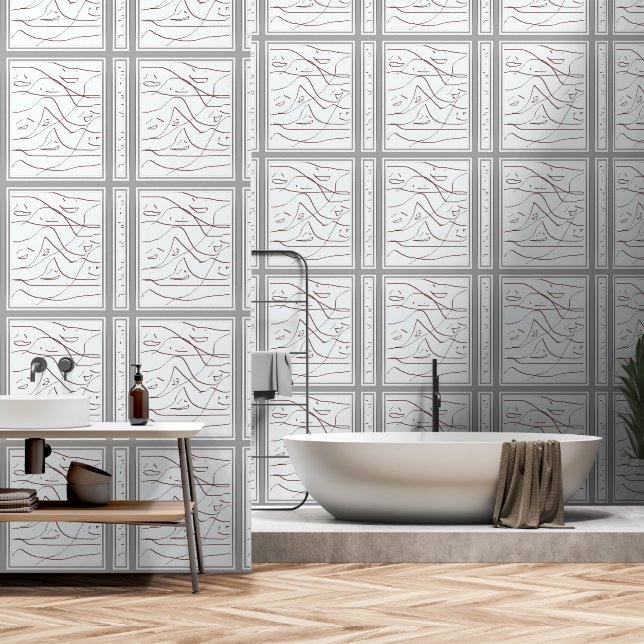 Smiling Faces  Wallpaper (Bathroom)