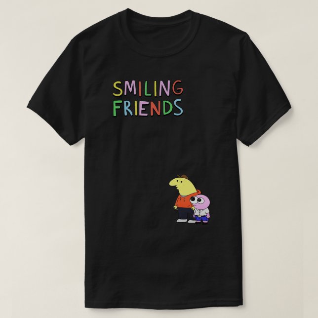 Smiling Friends Charlie Pim T-Shirt (Design Front)