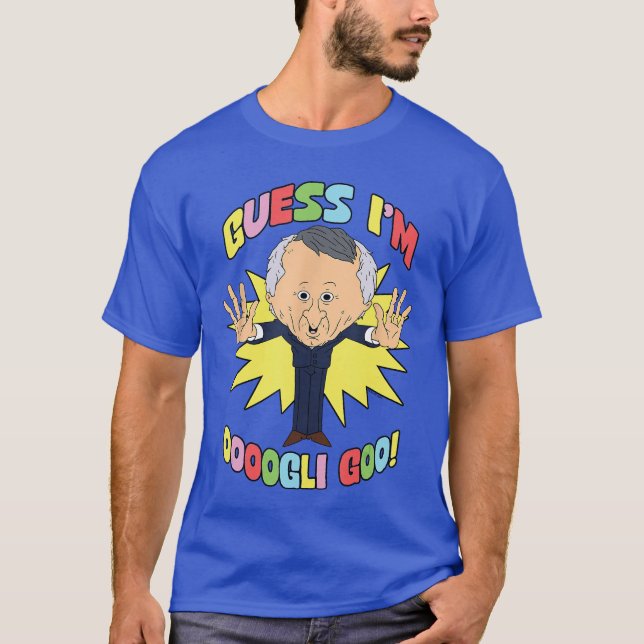 Smiling Friends Mr Boss Guess Im Ooogli Goo Funny  T-Shirt (Front)