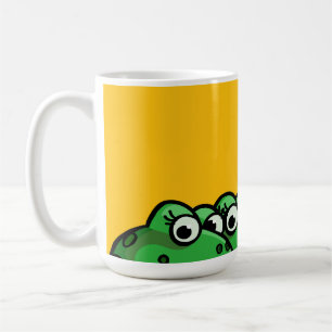 Smiling Frogs Coffee Mug