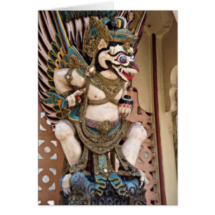 Smiling Garuda Statue