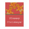 Smiling Gingerbread Men Christmas Postcard