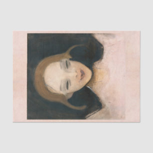 Smiling Girl, Helene Schjerfbeck Tissue Paper