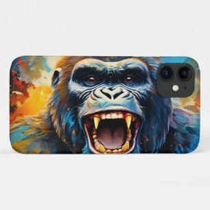 Smiling Gorilla  iPhone 11 Case