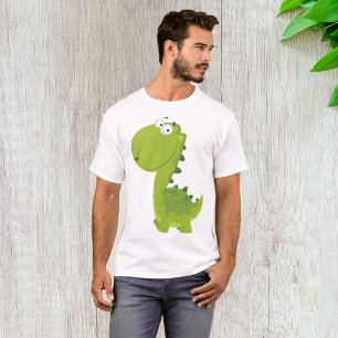 Smiling Green Dino T-Shirt