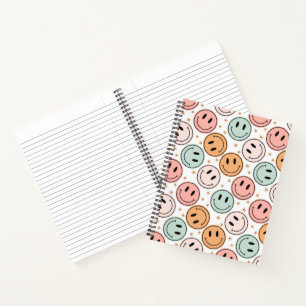 Smiling Happy Face Spiral Notebook