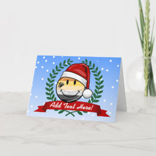 Smiling Holiday Gay Bear Pride Flag Card