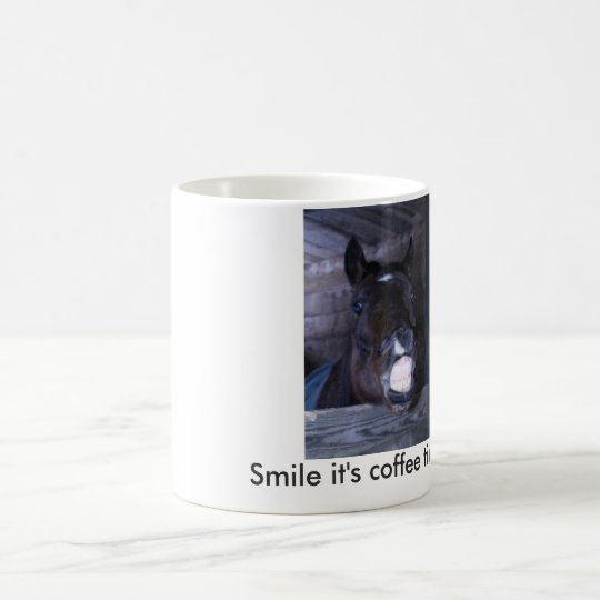 Smiling horse Coffee mug