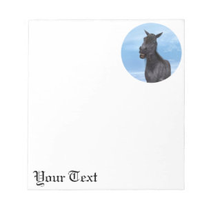 Smiling Horse Notepad