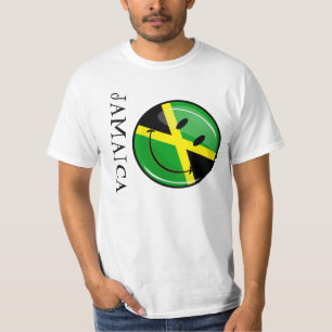 Smiling Jamaican Flag T-Shirt