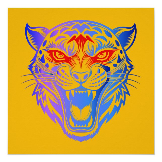 Smiling Kitty Poster (Front)