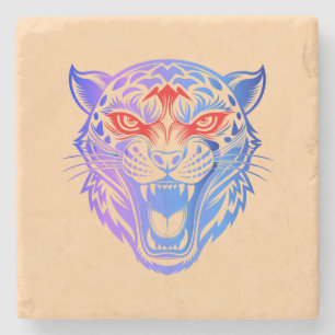 Smiling Kitty Stone Coaster
