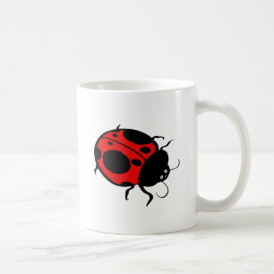 Smiling Ladybug  - Coffee Mug