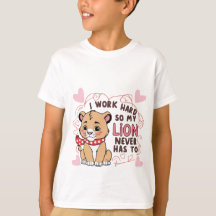 Smiling Lion Cub – Cute Happy Baby Lion T-Shirt