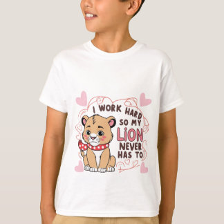 Smiling Lion Cub – Cute Happy Baby Lion T-Shirt