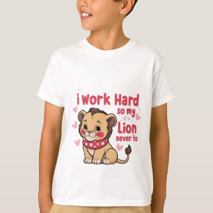 Smiling Lion Cub – Cute Happy Baby Lion T-Shirt