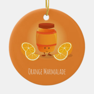 Smiling Marmalade Jam   Ornament