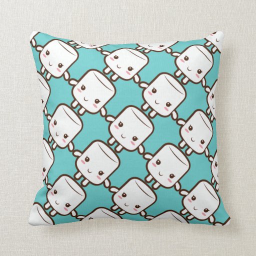 Image of Smiling marshmallow Cushion