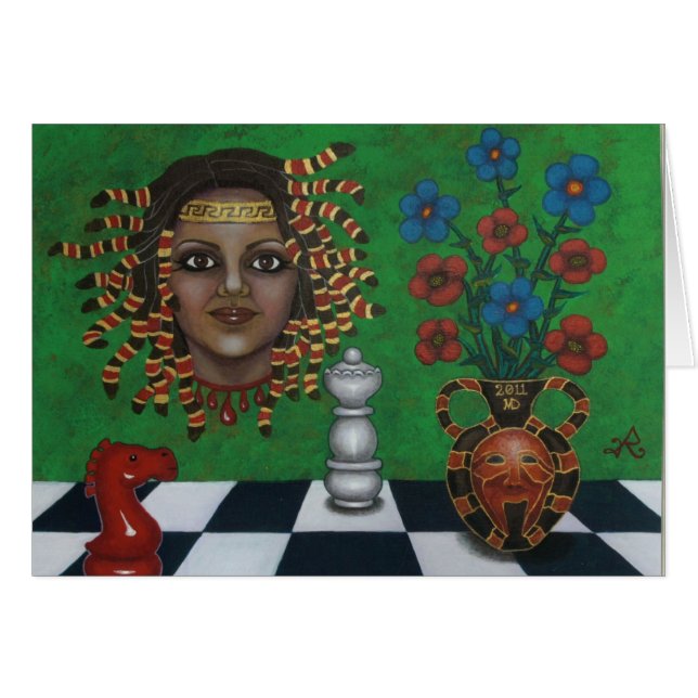 Smiling Medusa (Front Horizontal)