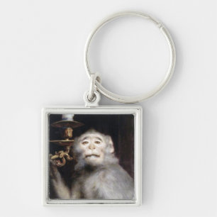 Smiling Monkey Key Ring