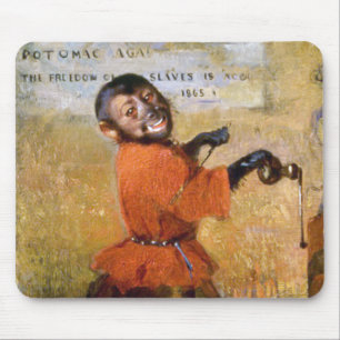 Smiling Monkey Mouse Mat