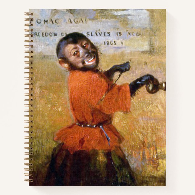 Smiling Monkey Notebook (Front)