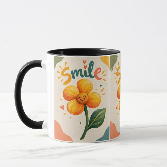 Smiling mug (Left)