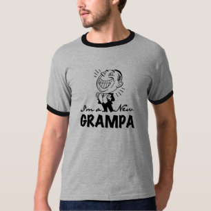 Smiling New Grampa T-shirts and Gifts