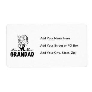Smiling New Grandad T-shirts and Gifts